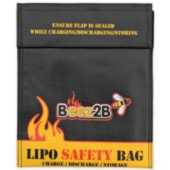 Beez2B - Sac de sécurité pour batterie LIPO 180x220mm