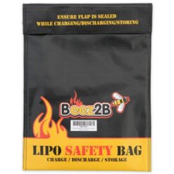 Beez2B - Sac de sécurité pour batterie LIPO 250x330mm