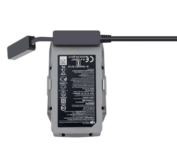Chargeur de charge rapide de batterie 4-en-1 Compatible D-ji Mavic Pro  compatible avec écran LCD-e
