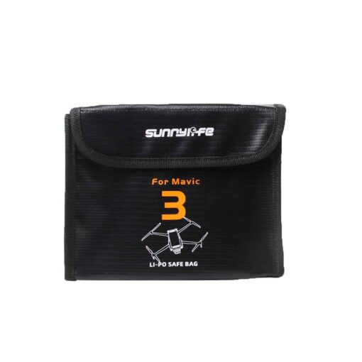 Sunnylife - Veiligheidstas voor 3 batterijen voor DJI Mavic 3