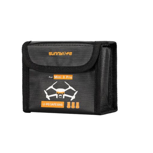 Sunnylife - Veiligheidstas voor 3 batterijen voor DJI Mini 3/Mini 3 Pro