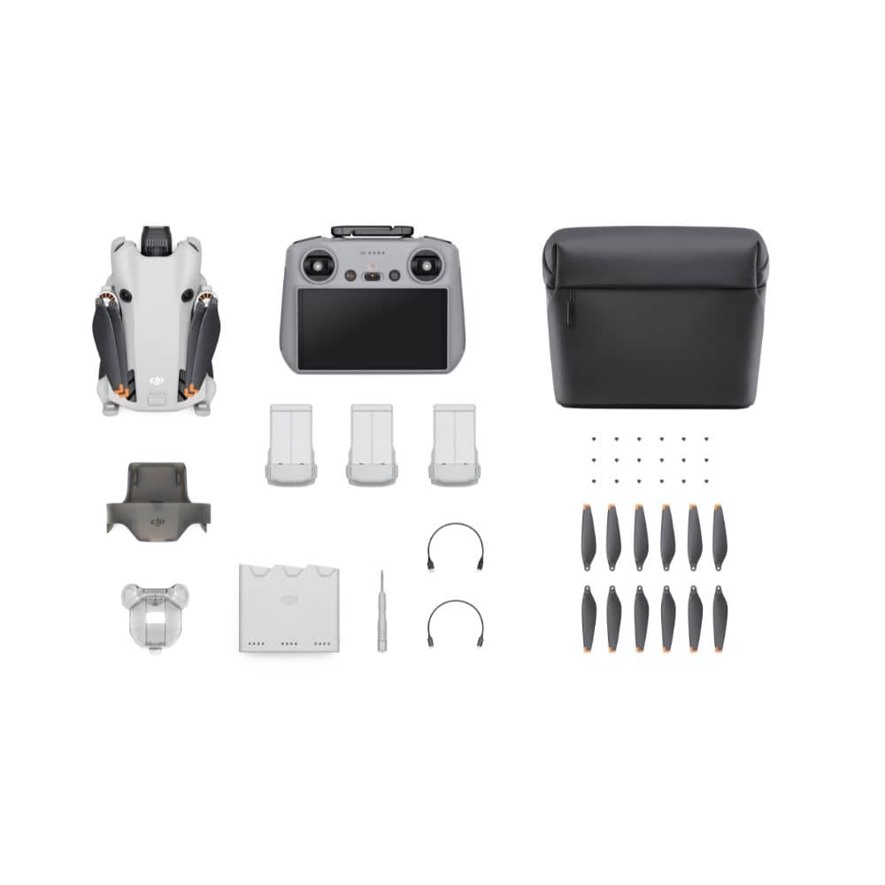 DJI Mini 4 pro with RC radio control pack Fly more combo - Drone Parts  Center