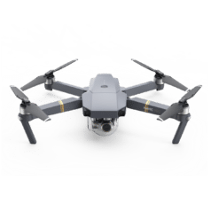 The DJI Mavic Pro is shown on a white background.
