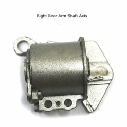 Right rear arm axis of the DJI Mavic Pro Platinum drone made of metal.