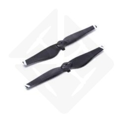 Paires d'hélices noires pour drone.