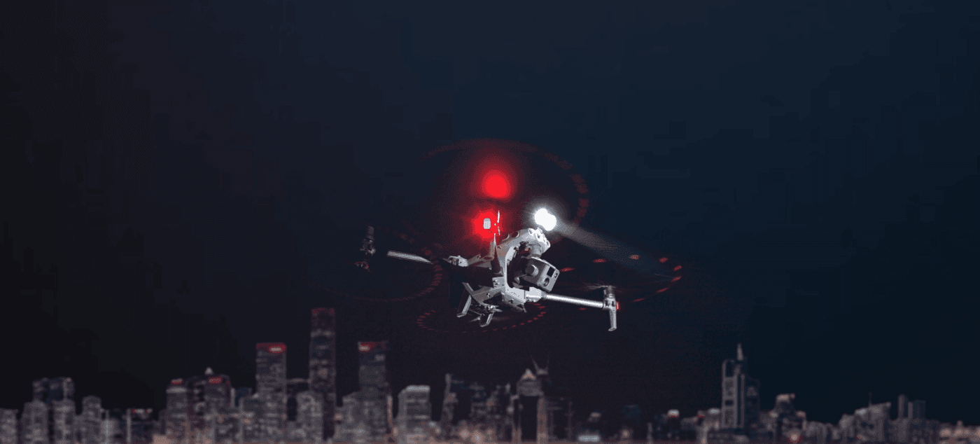 JZ T60 LED schijnwerper voor DJI M30 Drone Parts Center