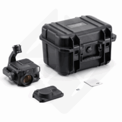Caméra avec boîtier de protection et accessoires