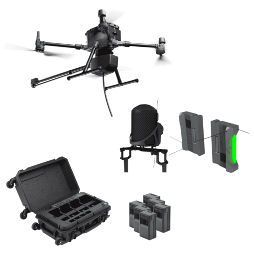 DJI Matrice 350 RTK – Kit de Nettoyage par Drone pour Toitures