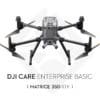 Drone DJI Matrice 350 RTK in flight.