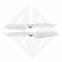Witte drone propellers, reserveonderdelen.