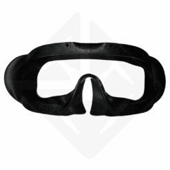 Masque de plongée noir pour la nage ou la plongée.