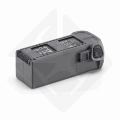 Graue Batterie für Drohne auf weißem Hintergrund.