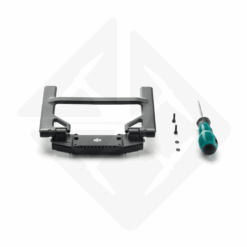 Stabilisatorhandvat met schroeven en schroevendraaiers.