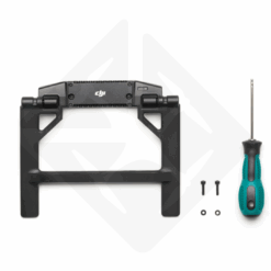 DJI stand with screwdriver and screws.