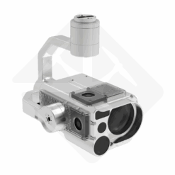 Suspended infrared camera module for drone.