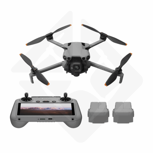 Drone with remote control and two extra batteries.