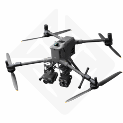 Flying drone with built-in cameras.