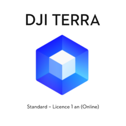DJI Terra-Logo, blauer 3D-Würfel