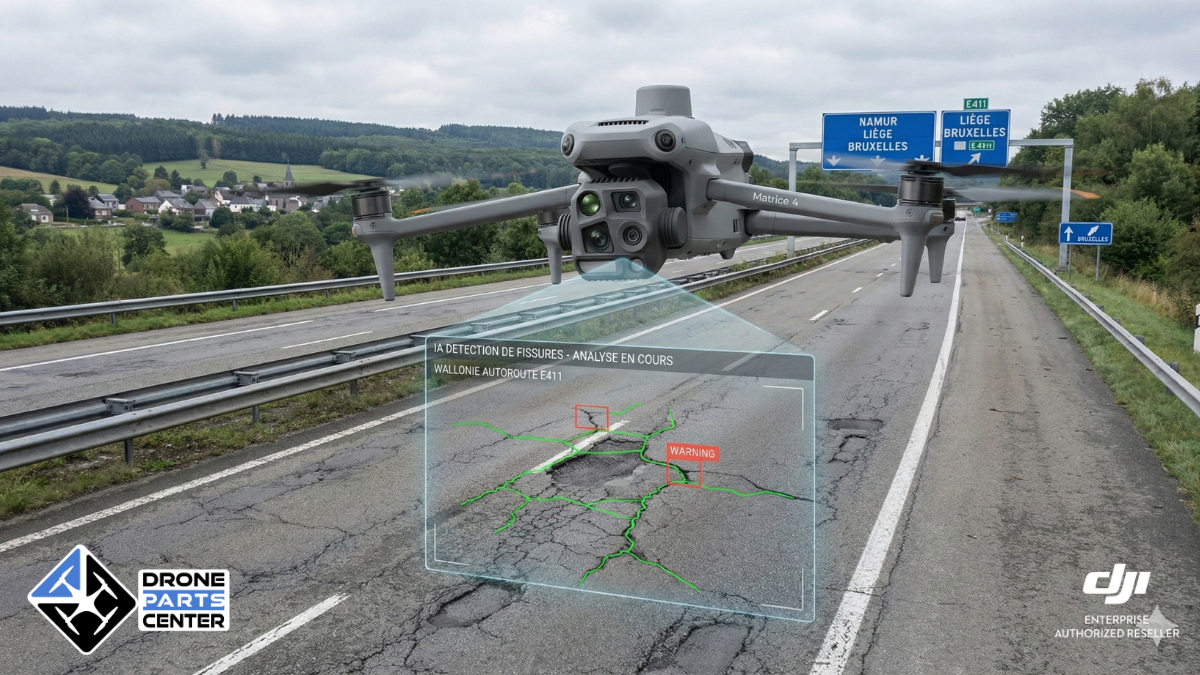 inspection par drone en 2026 équipements dji, certifications et roi pour les entreprises