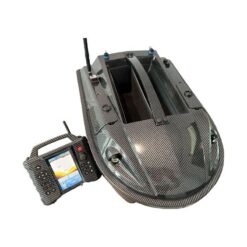 Bateau amorceur avec sa radiocommande à écran sonar