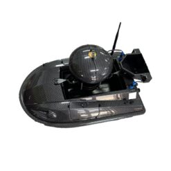 Bateau amorceur ouvert, trémies à appâts et module sonar