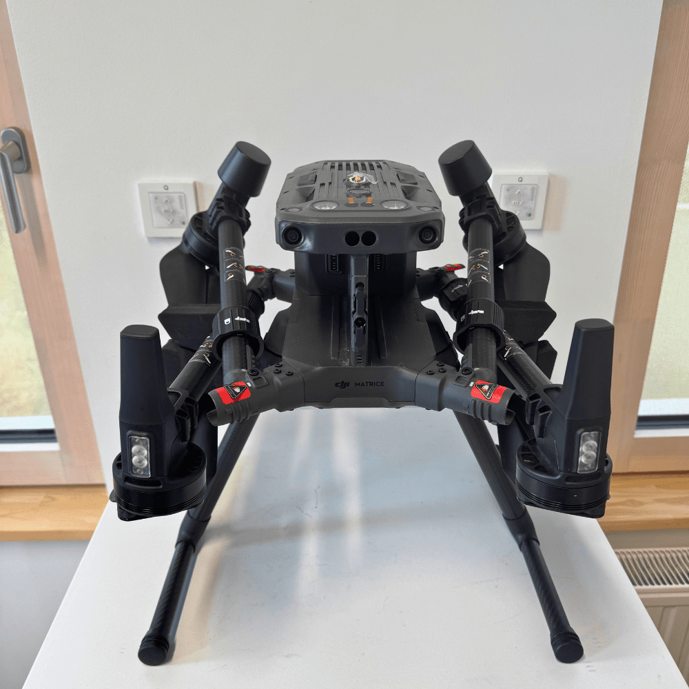 DJI Matrice 300 RTK unfolded, front view