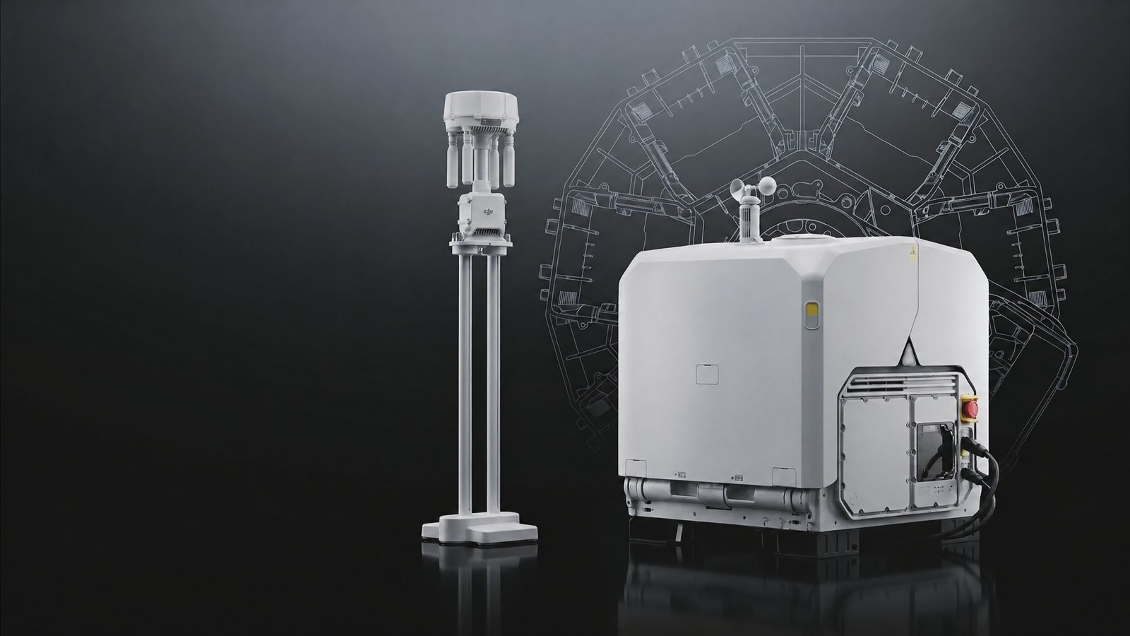 DJI Dock 4 and DJI O4 Ground Station